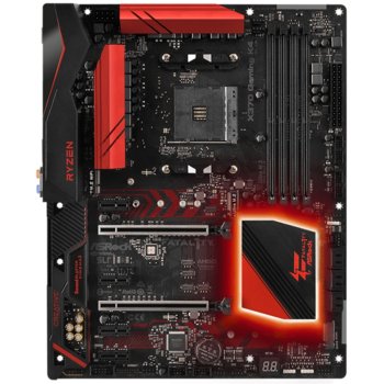 Дънна платка ASRock Fatal1ty X370 Gaming K4, X370, AM4, DDR4, PCI-E(HDMI)(SLI&CFX), 6x SATA 6Gb/s, 1x Ultra M.2, 1x M.2 Socket, 1x USB 3.1 (Type-C), ATX | JAR Computers ASRock Fatal1ty X370 Gaming K4