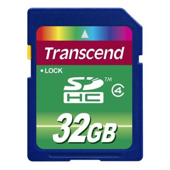 32GB SDHC Transcend Class 4 TS32GSDHC4
