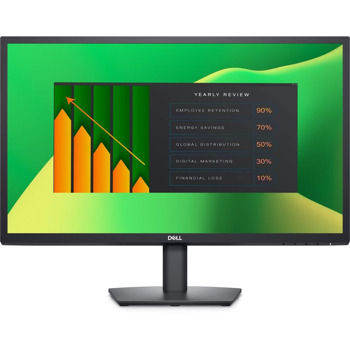 Монитор Dell E2423H (210-BEJD), 24" (60.96 cm) VA панел, Full HD, 5ms, 3000:1, 250 cd/m2, DisplayPort, VGA | JAR Computers Dell E2423H