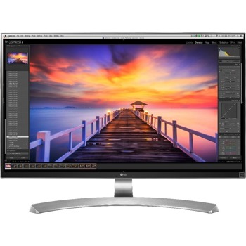 Монитор LG 27UD69-W, 27" (67.58 cm), IPS панел, 4k, 5ms, 300cd/m2, 1 000:1, HDMI, DisplayPort | JAR Computers LG 27UD69-W
