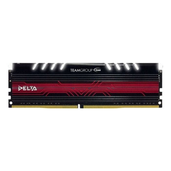Памет 8GB DDR4 3000MT/s, Team Group Delta White LED, 1.35V | JAR Computers TeamGroup Delta White LED DDR4