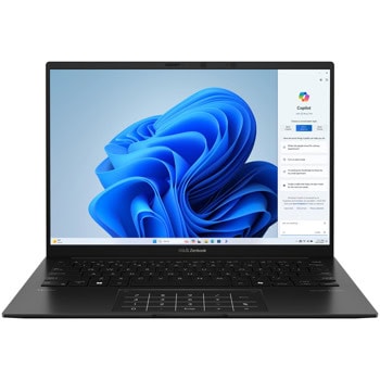 Лаптоп Asus Zenbook 14 UM3406HA-QD036W (90NB1271-M004Z0), осемядрен AMD Ryzen 7 8840HS 3.3/5.1GHz, 14" (35.56cm) WUXGA OLED 400nits Glare Display, (HDMI), 16GB LPDDR5X, 1TB SSD NVMe, 1x USB4, 1x USB 3.2 Gen 2 Type-C, Windows 11 Home | JAR Computers Asus Zenbook 14 UM3406HA-QD036W 90NB1271-M004Z0