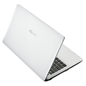 Лаптоп 15.6" (39.62 cm) Asus K55A-SX529, бял, двуядрен Intel® Pentium® 2020M 2.4GHz, HD LED Display (HDMI), 4GB, 750GB, 2x USB3.0, no OS, 2.52kg, 2г. гаранция | JAR Computers 15.6 Asus K55A-SX529 бял двуядрен 2020М