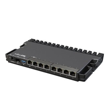 Рутер Mikrotik RB5009UG+S+IN, 7х LAN 10/100/1000, 1x LAN 2.5 Gbps, 1х 10 Gbps SFP+, 1GB RAM, 1GB Flash памет, PoE, USB | JAR Computers Рутер Mikrotik RB5009UG+S+IN
