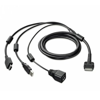 Кабел Wacom 3 in 1 ACK-420-12, съвместим с графичен таблет Wacom DTK-1651 | JAR Computers Wacom ACK42012 3 in 1 cable for DTK1651