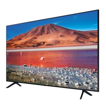 Телевизор Samsung UE43TU7072UXXH, 43" (109.22 cm) LED Smart TV, UHD/4K, DVB-T2CS2, LAN, Bluetooth 4.2, Wi-Fi, 2x HDMI, 1x USB, енергиен клас G | JAR Computers Samsung Crystal UHD 4K Smart TV UE43TU7072UXXH