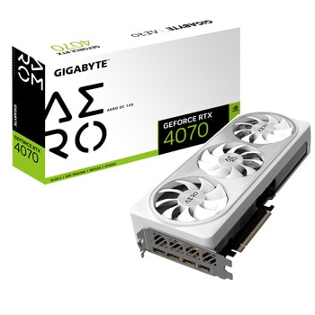 Видео карта Nvidia GF RTX 4070, 12GB, Gigabyte AERO OC, PCI-E 4.0, GDDR6X, 192-bit, HDMI, DisplayPort | JAR Computers видео карта gf rtx 4070 12gb gigabyte aero oc