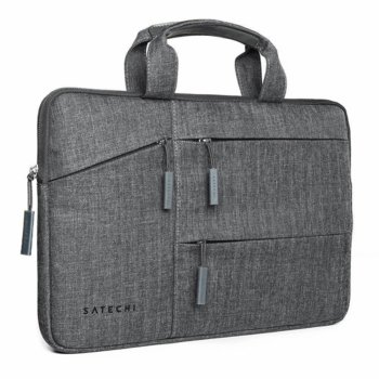 Чанта за лаптоп Satechi ST-LTB15, до 15" (38.1 cm), множество джобове, сива | JAR Computers Satechi ST-LTB15