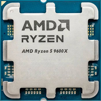 Процесор AMD Ryzen 5 9600X, шестядрен (3.9/5.4 GHz, 32MB Cache, 2.2 GHz GPU, AM5), MPK, без охлаждане | JAR Computers AMD Ryzen 5 9600X MPK 100-000001405MPK