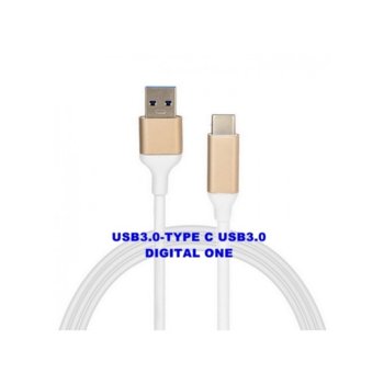 USB 3.0 A(м) към USB C(м) 0.8m CPS141