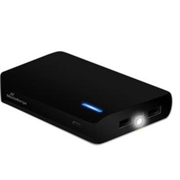 Външна батерия MediaRange, 8.800mAh, черен, LED фенерче | JAR Computers MediaRange Power Bank 8.800mAh