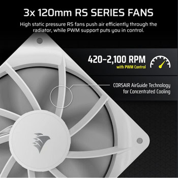 Corsair Nautilus 360 RS LCD White CW-9061034-WW