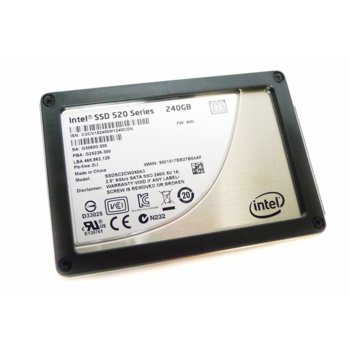 240GB Intel Solid-State Drive 520 SATA 6Gb/s