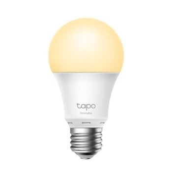 Смарт крушка TP-Link Tapo L510E, 8.7 W, 806 lm, Wi-Fi, Android/iOS, бял | JAR Computers TP-Link Tapo L510E