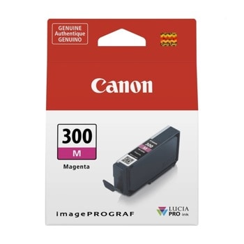 Касета за Canon imagePROGRAF PRO-300, Magenta, - 4195C001AA - Canon PRO-300 - Заб.: 785 брой копия, 14 ml капацитет | JAR Computers Касета Canon PFI-300 Magenta 4195C001AA