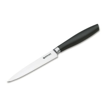 Кухненски нож Boker Solingen Core Professional Tomato Knife, 23 см, неръждаема стомана, черен | JAR Computers Boker Solingen Core Professional Tomato Knife