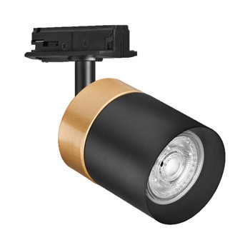 Ledvance Tracklight Spot Cylinder Gold GU10 Black