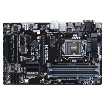 Дънна платка Gigabyte Z87-DS3H, Z87, LGA1150, DDR3, PCI-E (HDMI&DVI), 6x SATA 6Gb/s, 4x USB 3.0, ATX | JAR Computers Gigabyte Z87-DS3H