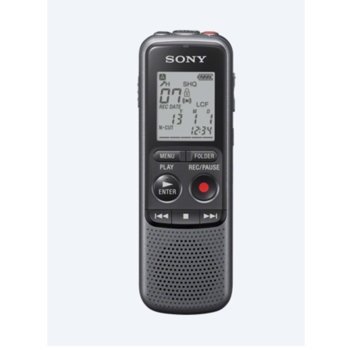 Sony ICD-PX240, 4GB, PC Link, VOR, MP3 play, black
