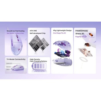 мишка vxe dragonfly v3 pro white | JAR Computers мишка vxe dragonfly v3 pro white