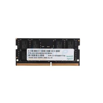 Памет 16GB DDR4 2666MT/s, SO-DIMM, Apacer AS16GGB26CQYBGH, 1.2V | JAR Computers Apacer 16GB DDR4 2666MHz SODIMM