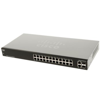 Cisco SF 102-24 24 Port 10/100 Switch with Gigabit