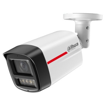 IP камера Dahua IPC-HFW2449TL-S-LED-0360B-PRO, насочена "bullet" камера, 4MPix(2688x1520@20fps), 3.6mm обектив, Smart H.265+/ Smart H.264+/H.265/H.264/H.264H/H.264B/MJPEG, IR осветеност (до 30m), външна IP67, PoE, microSD слот до 256GB, микрофон | JAR Computers Dahua IPC-HFW2449TL-S-LED-0360B-PRO