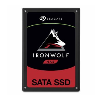 Памет SSD 240GB Seagate IronWolf 110, SATA 6Gb/s, 2.5"(6.35 cm), скорост на четене 560 MB/s, скорост на запис 535 MB/s | JAR Computers Seagate IronWolf 110 2.5in 240GB SATA