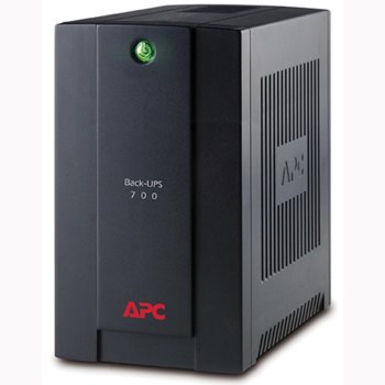 UPS APC Back-UPS 700VA, 700VA/390W, Line Interactive | JAR Computers APC Back-UPS 700VA, 230V, AVR, IEC Sockets