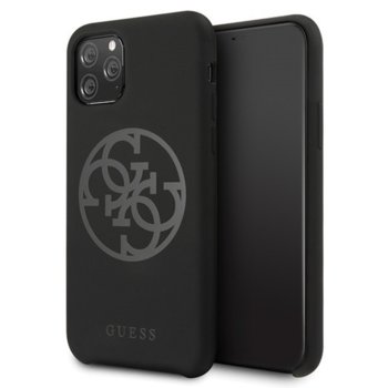 Guess 4G Tone on Tone Silicone Hard GUHCN58LS4GBK