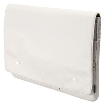 Калъф за лаптоп Baseus Basics 16 Laptop Sleeve White (LBJN-A02), до 16" (40,64 cm), найлонов водоустойчив плат, бял | JAR Computers Baseus Basics 16 Laptop Sleeve White LBJN-B02
