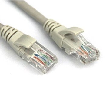 Пач кабел VCom, UTP, Cat 5e, екраниран, 10m, сив | JAR Computers VCom UTP Cat 5e 5m NP611B-5m