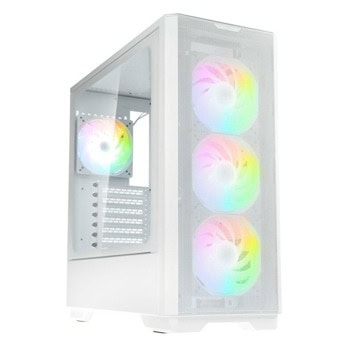 Кутия Kolink Unity Solar Mesh White ARGB, E-ATX/ATX/mATX/Mini-ITX, 2x USB 3.0, с прозорец, бяла, без захранване | JAR Computers Кутия Kolink Unity Solar Mesh White ARGB