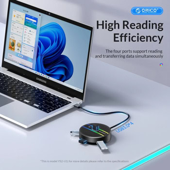 докинг станция orico ys4-c3-03-wh-bp | JAR Computers докинг станция orico ys4-c3-03-wh-bp