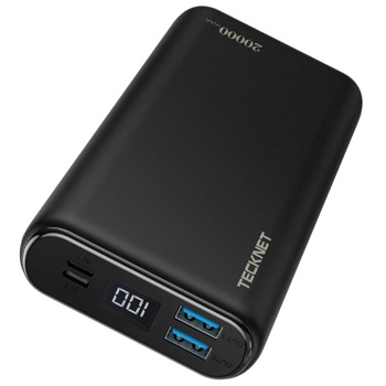 Външна батерия/power bank/ TeckNet EBT01201, 20000mAh, черна | JAR Computers TeckNet EBT01201