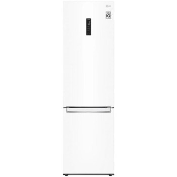 Хладилник с фризер LG GBP62SWXCC, клас C, 384 л. общ обем, свободностоящ, 172 kWh/годишно, No Frost, LED осветление, бял image