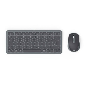 Комплект клавиатура и мишка Hama WKM-500, безжични, 1600dpi, Bluetooth, USB, сиви | JAR Computers Hama WKM-500 173061