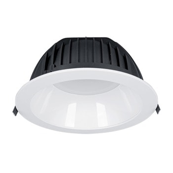 LED луна ELMARK 92FLD3530/WH, 35W, 230V, 3150lm, 3000K, защита (IP44), бяло/черна | JAR Computers LED луна ELMARK 92FLD3530/WH