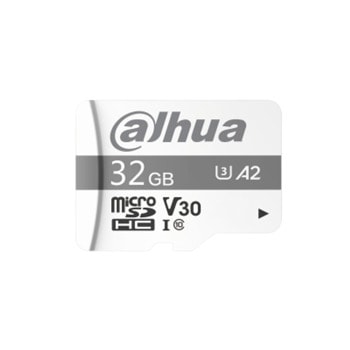 Карта памет 32GB microSD Dahua TF-P100/32GB, UHS-I, скорост на четене 100MB/s, скорост на запис 60MB/s | JAR Computers Dahua TF-P100/32GB
