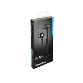 Слушалки BlackBerry Mono Headset WS-430, микрофон | JAR Computers BlackBerry Mono Headset WS-430