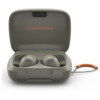 Слушалки Sennheiser Momentum Sport, безжични, микрофон, Bluetooth, ANC шумопотискане, IP55 защита, aptX adaptive кодек, до 5.5 часа време на работа, зелени | JAR Computers Слушалки Sennheiser Momentum Sport Green