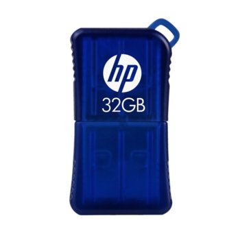 32GB USB Flash Drive HP v165w blue