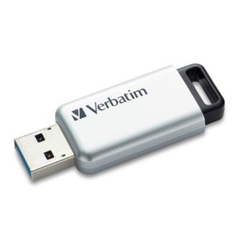 Памет 16GB USB Flash Drive, Verbatim Secure Pro, USB 3.0, сребриста | JAR Computers Verbatim 16GB USB 3.0 Secure Pro