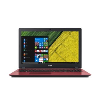 Лаптоп Acer Aspire 3 A315-32-P7E4 (NX.GW5EX.001)(червен), четириядрен Gemini Lake Intel Pentium N5000 1.1/2.7 GHz, 15.6" (39.62 cm) Full HD Anti-Glare Display, (HDMI), 4GB DDR4, 1TB HDD, 1x USB 3.0, Linux | JAR Computers Acer Aspire 3, A315-32-P7E4 NX.GW5EX.001