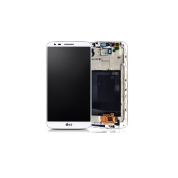 Дисплей за LG G3 D855, LCD Original with touch and frame, бял | JAR Computers LG G3 D855 LCD Original 97197