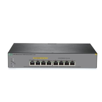 Суич HPE 1920S 8G PPoE+ 65W, 1000Mbps, 8 порта, 4x PoE+ | JAR Computers HPE 1920S 8G PPoE+ 65W Switch