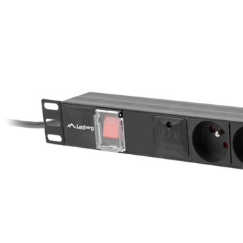 разклонител lanberg pdu-06e-0200-bk | JAR Computers разклонител lanberg pdu-06e-0200-bk