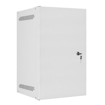 Комуникационен шкаф Lanberg WF10-2309-00S, 10", 9U, 280x310mm, товароносимост 20кг, сив | JAR Computers Lanberg WF10-2309-00S