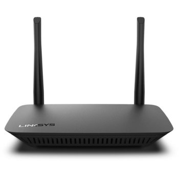 Рутер Linksys E5400, 1200Mbps, 2.4GHz (300 Mbps), 5GHz (867Mbps), Wireless AC, 4x LAN 10/100, 1x WAN 10/100, 2x външни антени | JAR Computers Linksys E5400 N300 + AC867