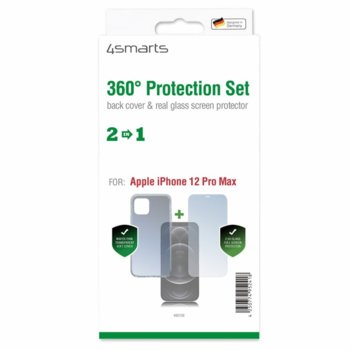 4smarts 360° Protection Set for iPhone 12 Pro Max